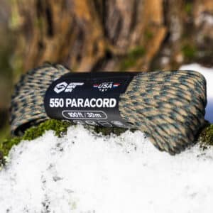 Paracord Laskuvarjoköysi 550 US Woodland